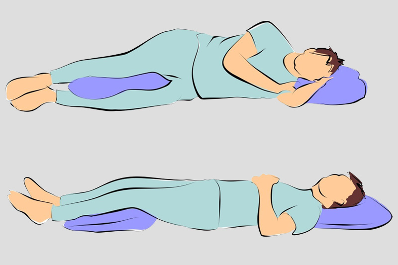 Cuál es la mejor posición para dormir con trocanteritis